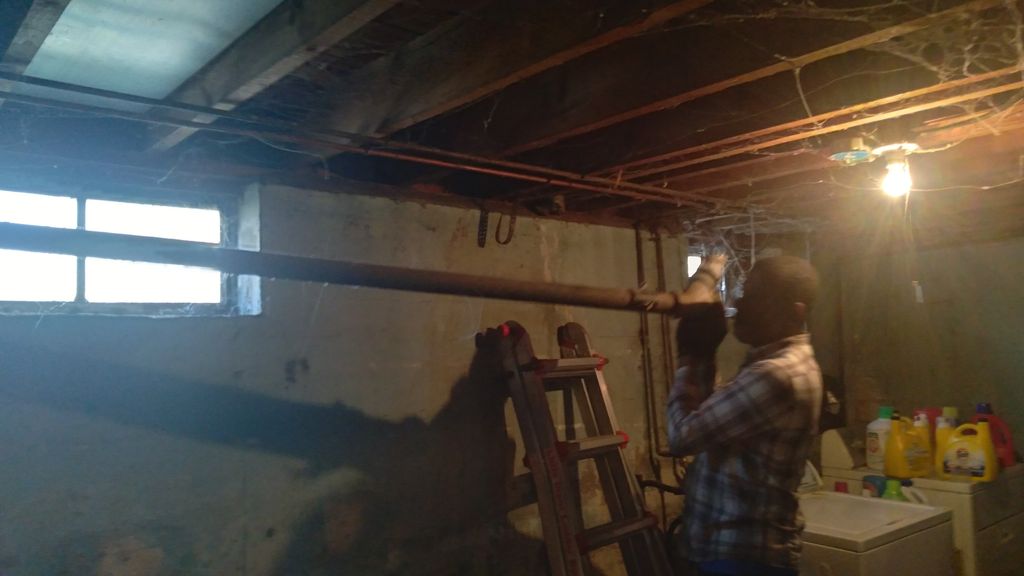 Replacing  2 inch grease line from kitchen with pl