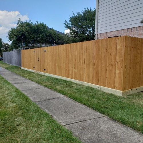 They came out and did my fence a few months back a