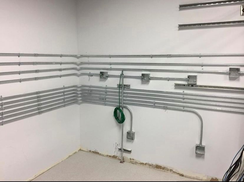 Electrical Room Raceways for special equipment