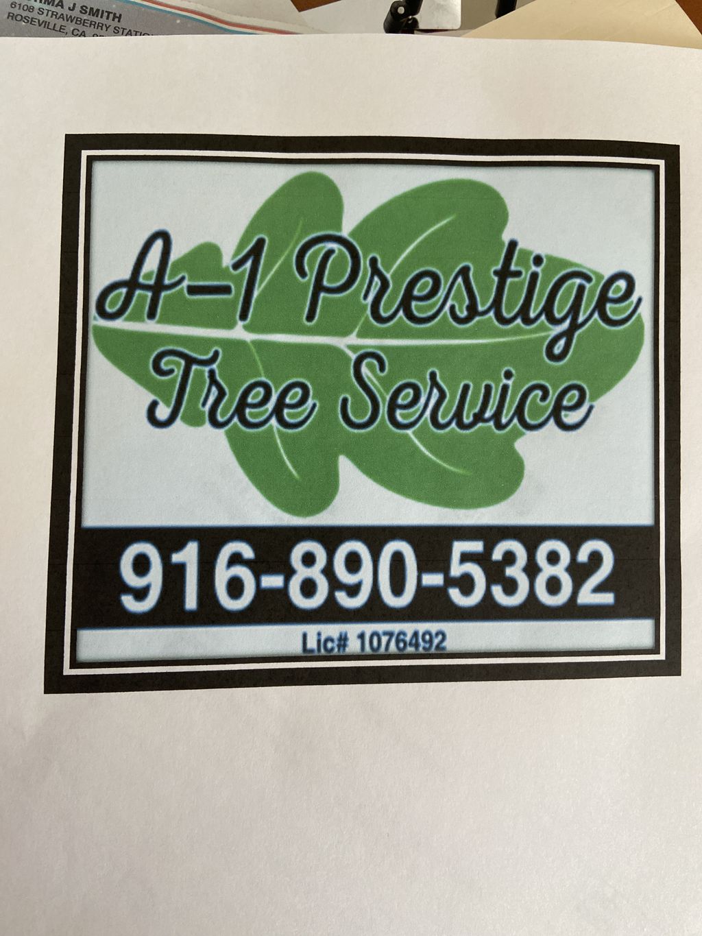 A-1 Prestige Tree Service