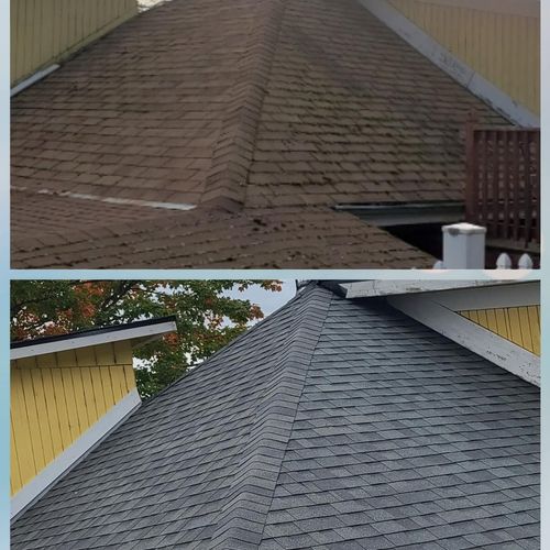 Great work for a great price. Roof was a mess to s