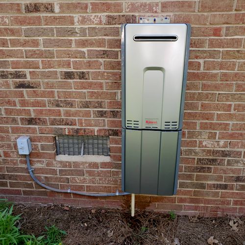 New gas tankless installation 