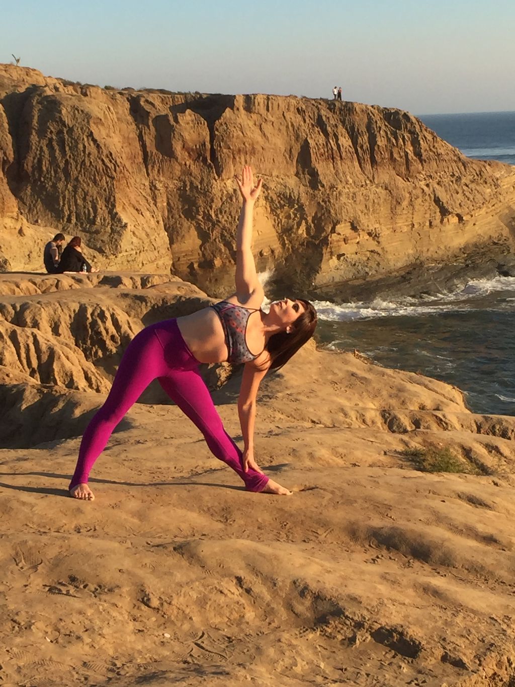 Triangle at Sunset Cliffs