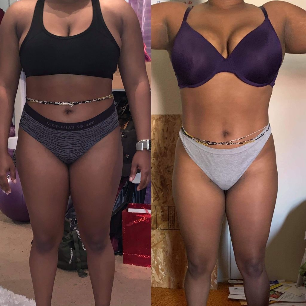 one month transformation