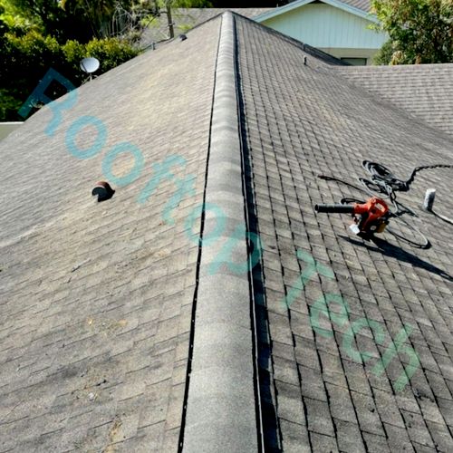 New roof ventilation in Wellington, Florida.
