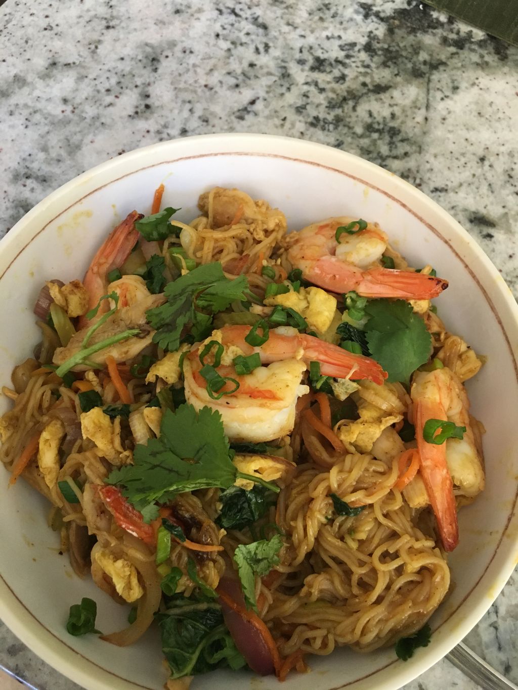 Singapore Curry Rice Noodles