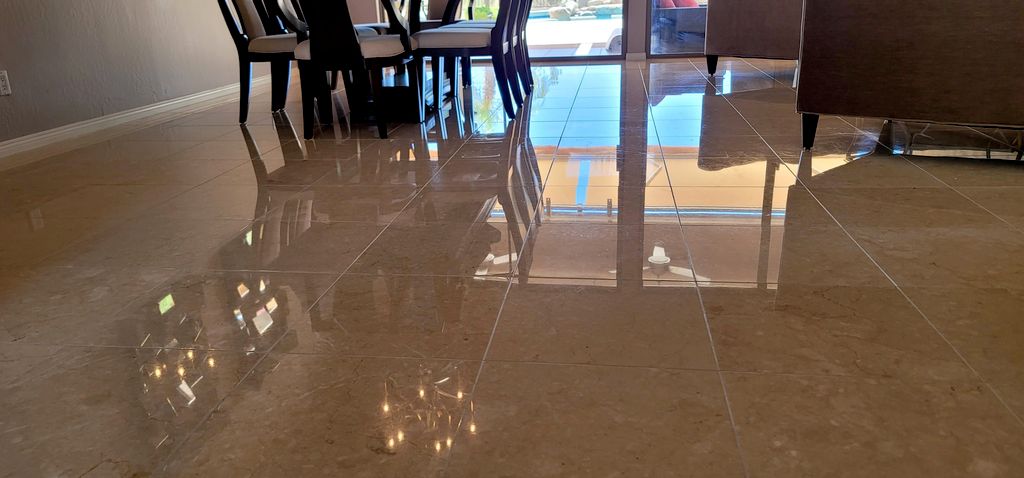 polished marble 