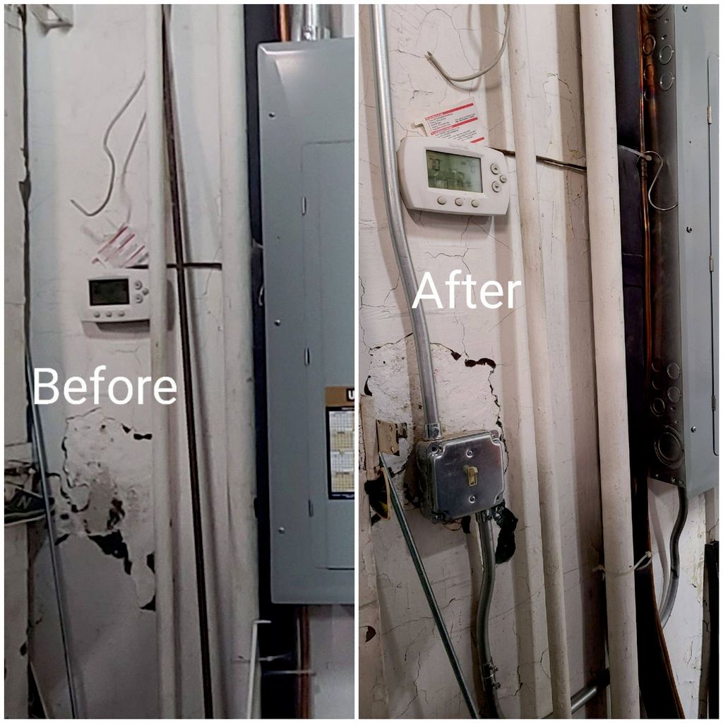 adding a switch running pipe 