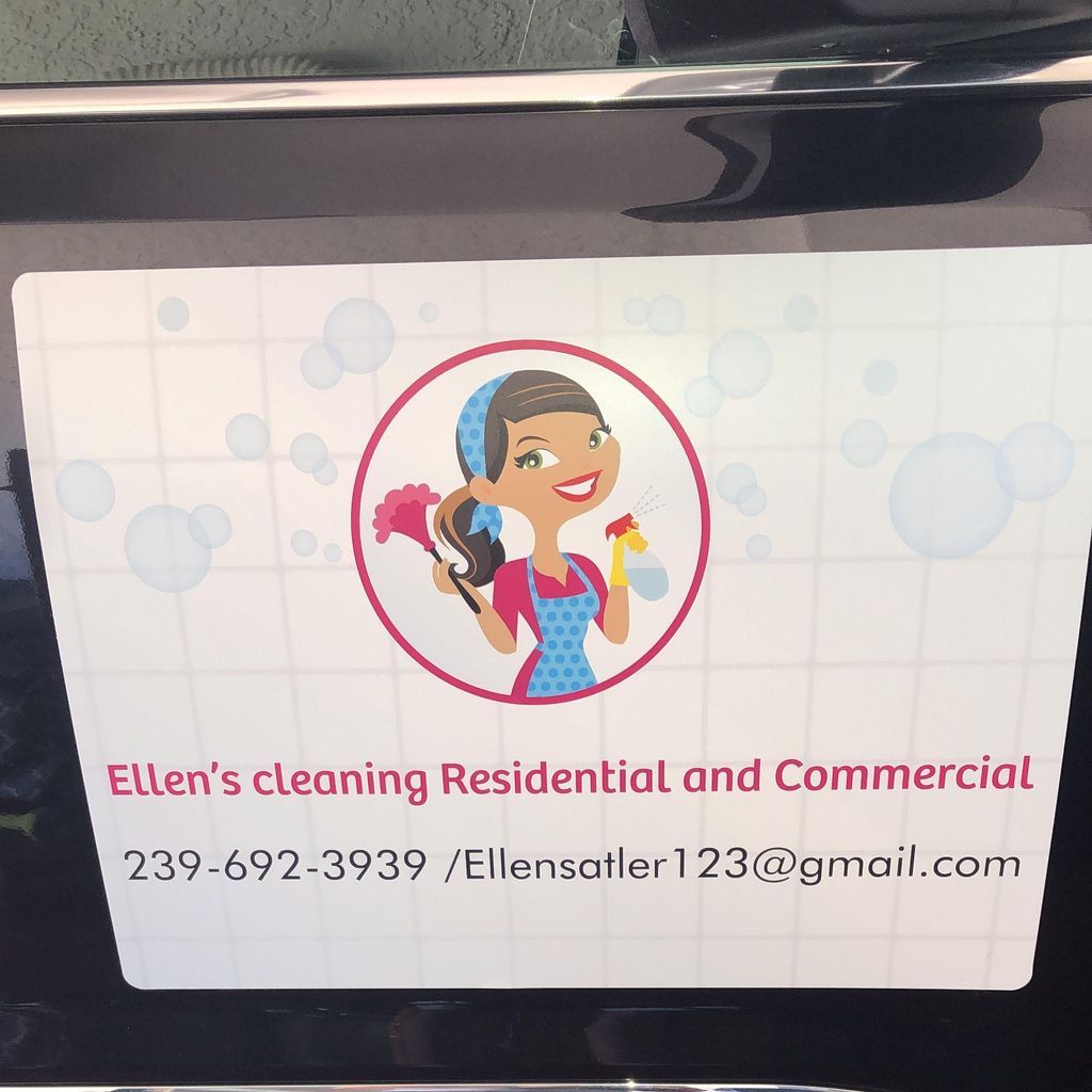 Ellen’s cleaning residential and commercial