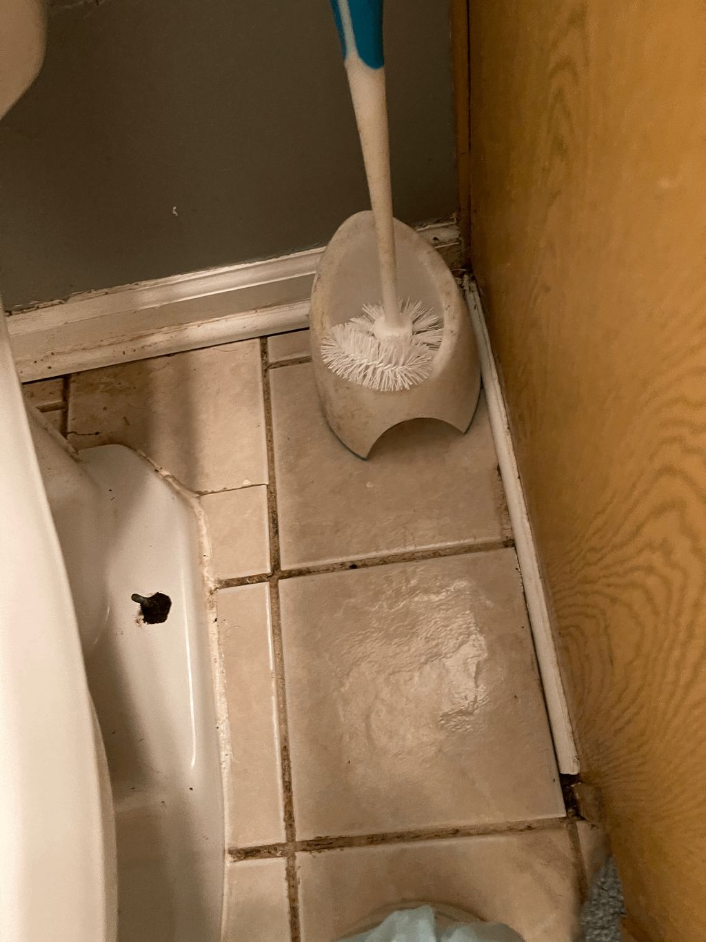 bathroom deep clean (sort of after)