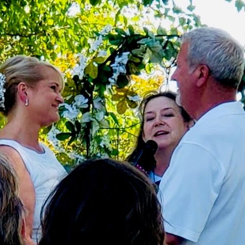 When the Officiant for our wedding fell thru, I wa