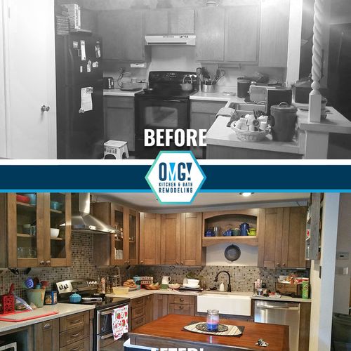 Kitchen Remodel - Before & After