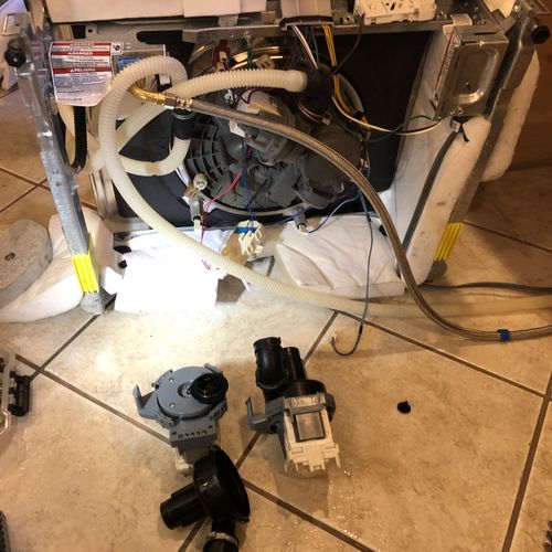 Dishwasher circulation pump repair / replacement 