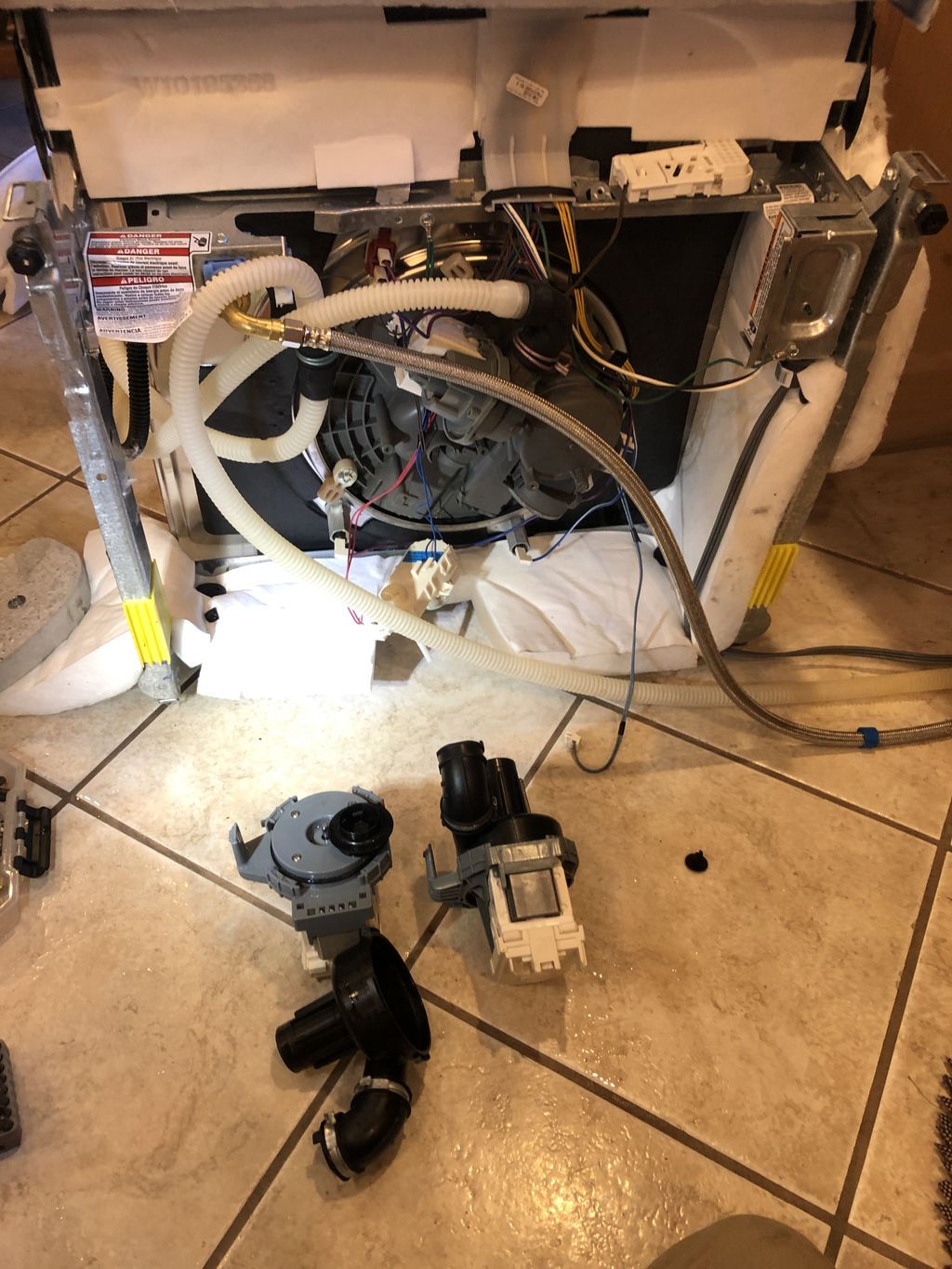 Dishwasher circulation pump repair / replacement 