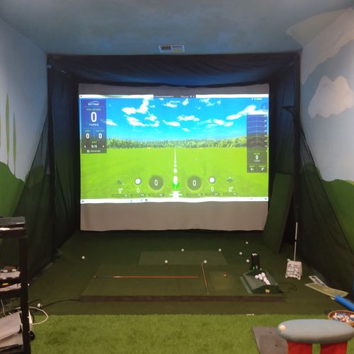 New SkyTrak Golf Simulator