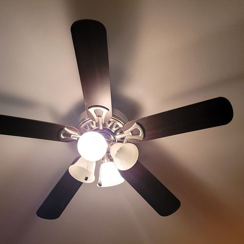I had purchased a new ceiling fan and thought I co