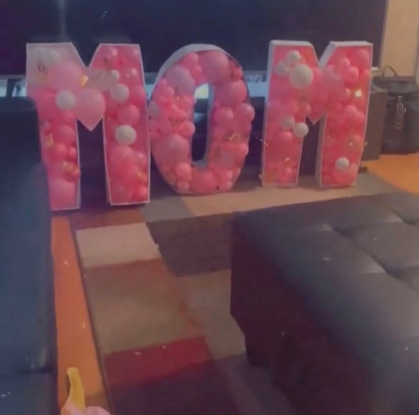 Letter Mosaic @balloons_by_a. All sizes available 