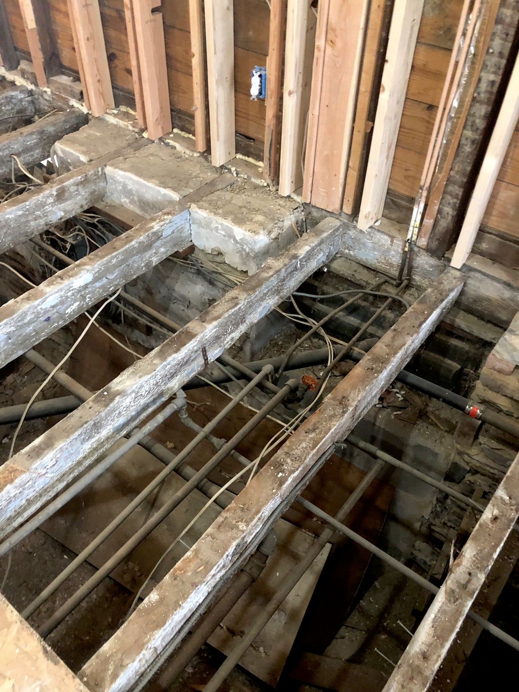 Before flooring