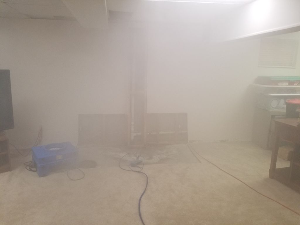 Notice how the fog will get inside the wall cavity