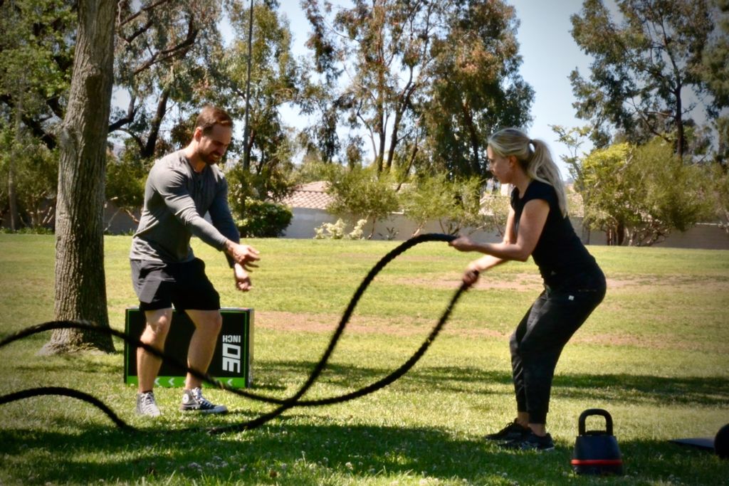 My favorite part about working out with Brett is t