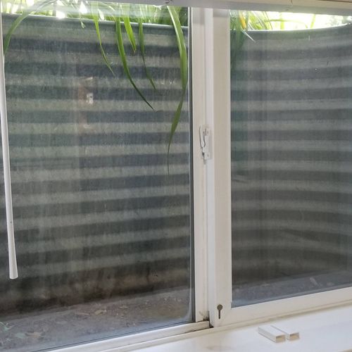 Cleaned all 24 of our home windows indoor/outdoor 