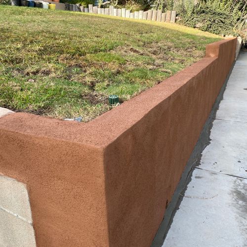Luis did a wonderful job with my retaining wall.  