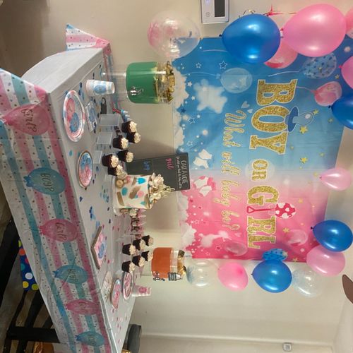 Grace did an amazing job creating my Gender Reveal