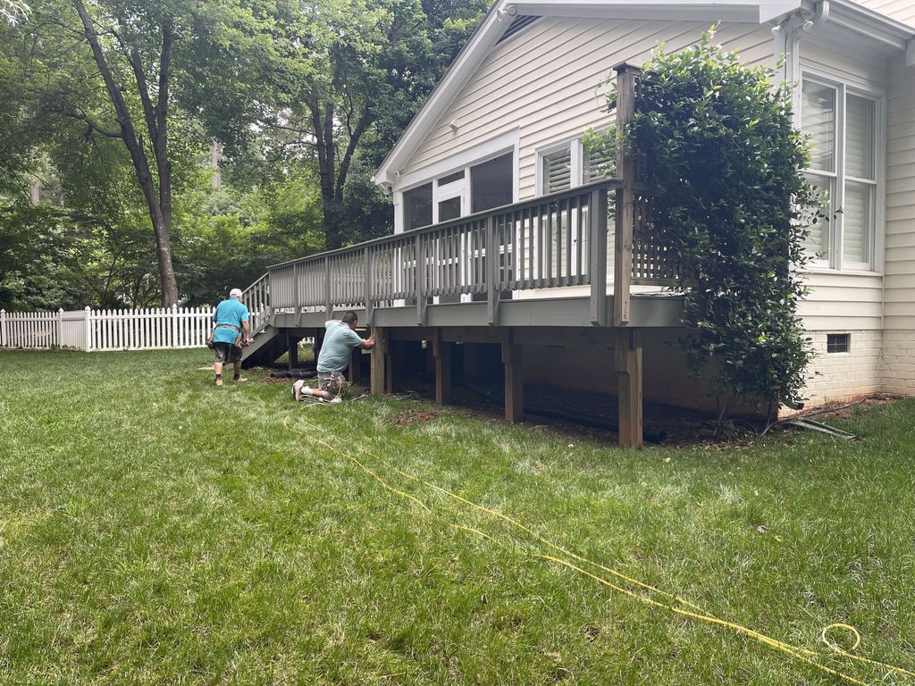 Deck Staining and Sealing