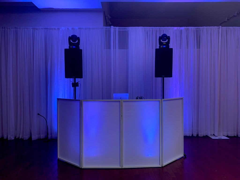 One of our many DJs set ups