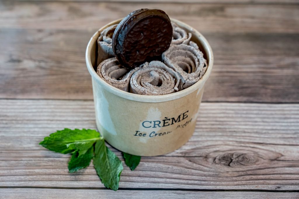 Vanilla and mint