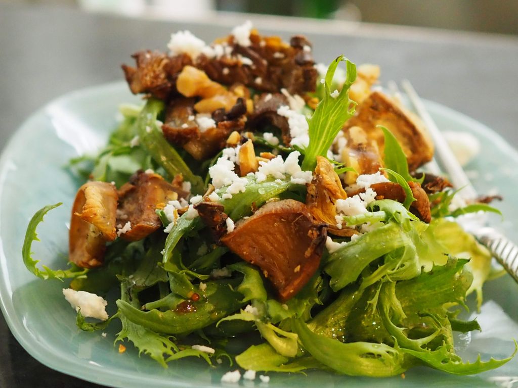 Roasted Mushroom Salad