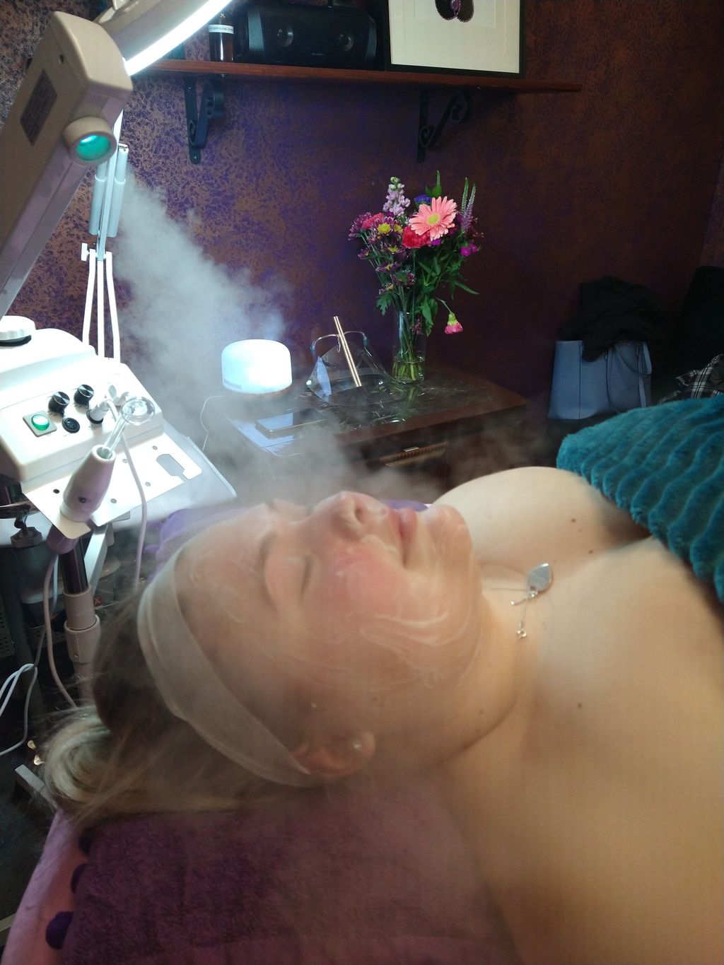 All facials include cleansing, exfoliation, steami