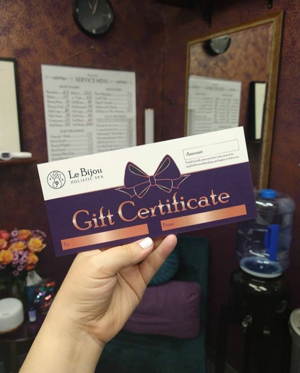 Gift Certificates and E-Gift cards available! Gift