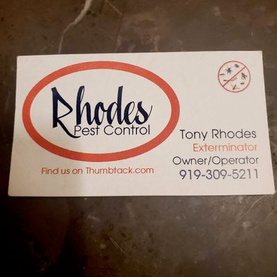 Avatar for Rhodes pest control