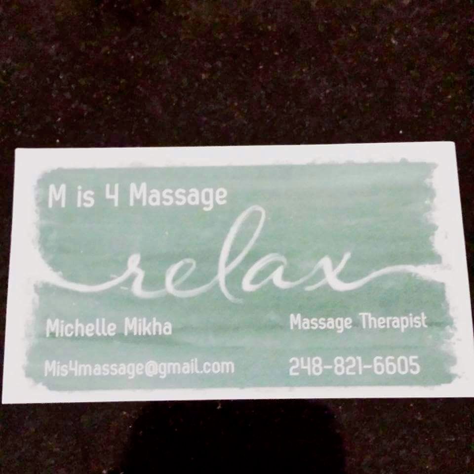 M is 4 massage