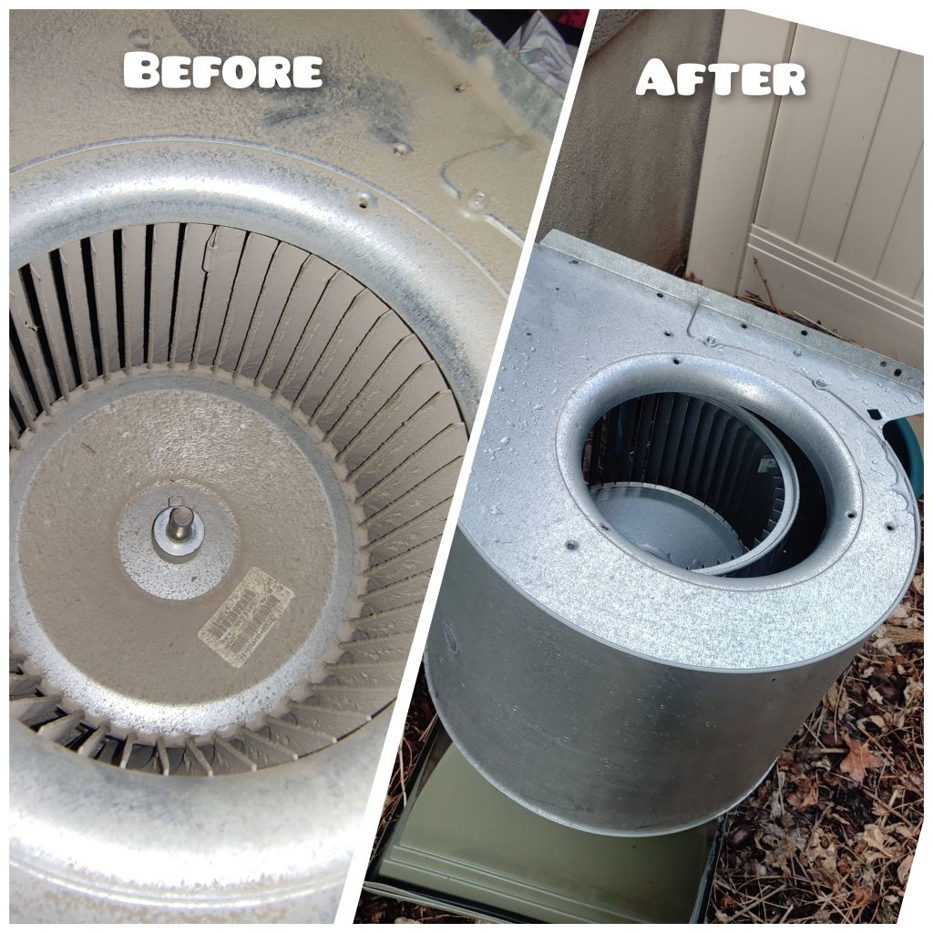 Blower Wheel Cleanup