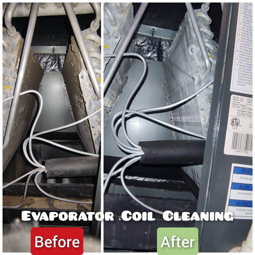 Evaporator Coil Cleanup
