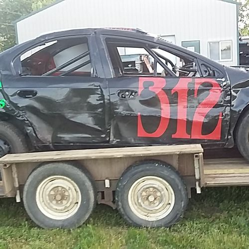 A race car I sponsored at Butler Speedway in Quincy, MI
