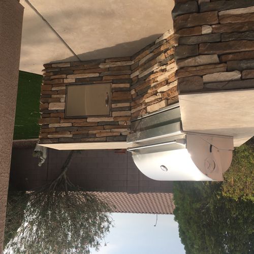 We had RayBen upgrade and repair our outdoor grill