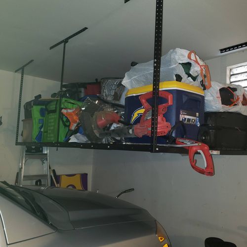 I needed more space in my garage so I decided to p
