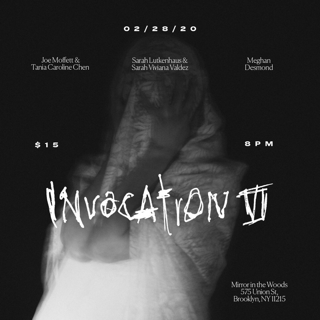 Graphic design work for concert promotion 