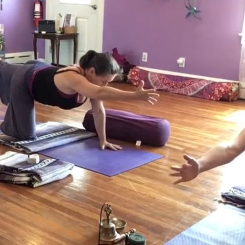 In-home 1:1 yoga instruction starts at $65 (hands-