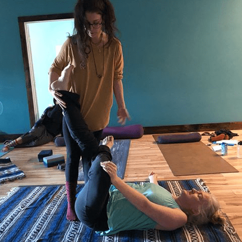 In-home 1:1  yoga instruction starts at $65 (hands