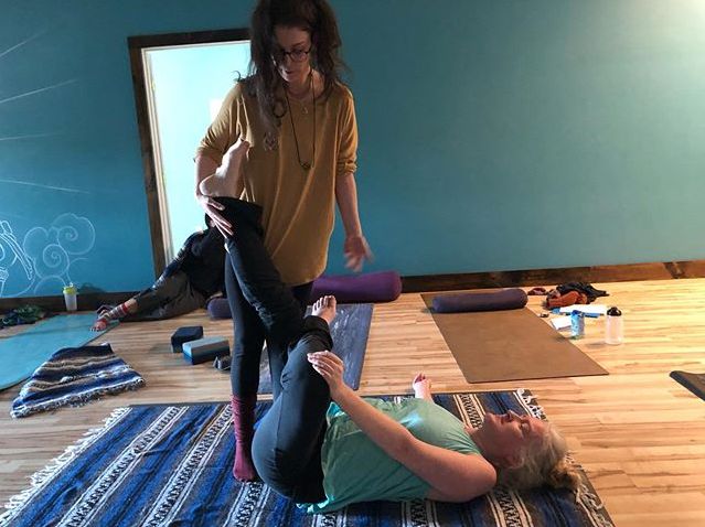 In-home 1:1  yoga instruction starts at $65 (hands