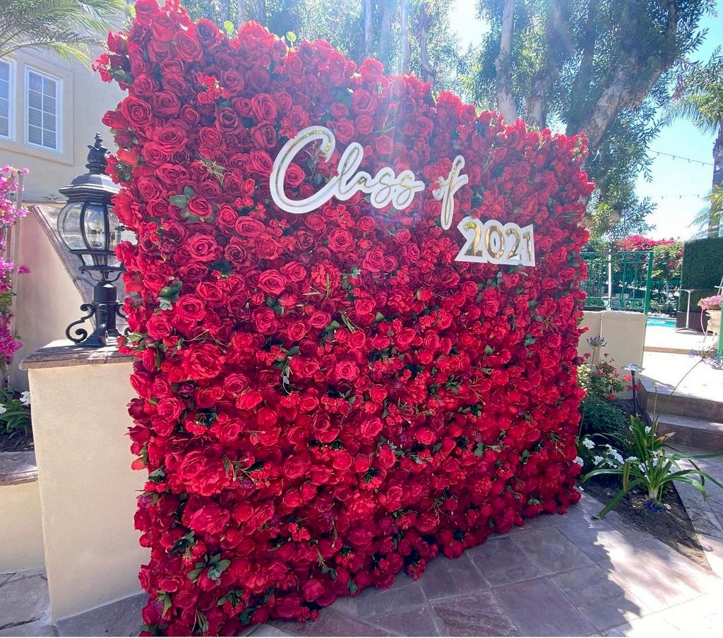 8x8ft flower wall available starting 8/20/2021