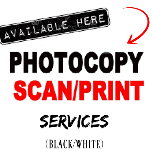 Print, Copy & Scan Services