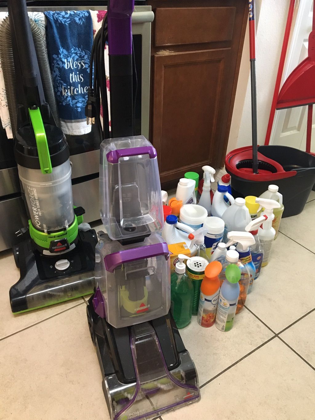 Weekly supplies 