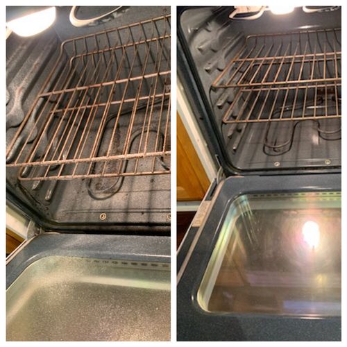Oven cleaning 