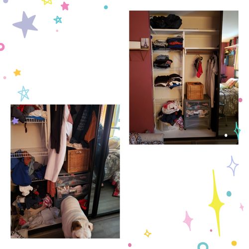 Closet - Before & After