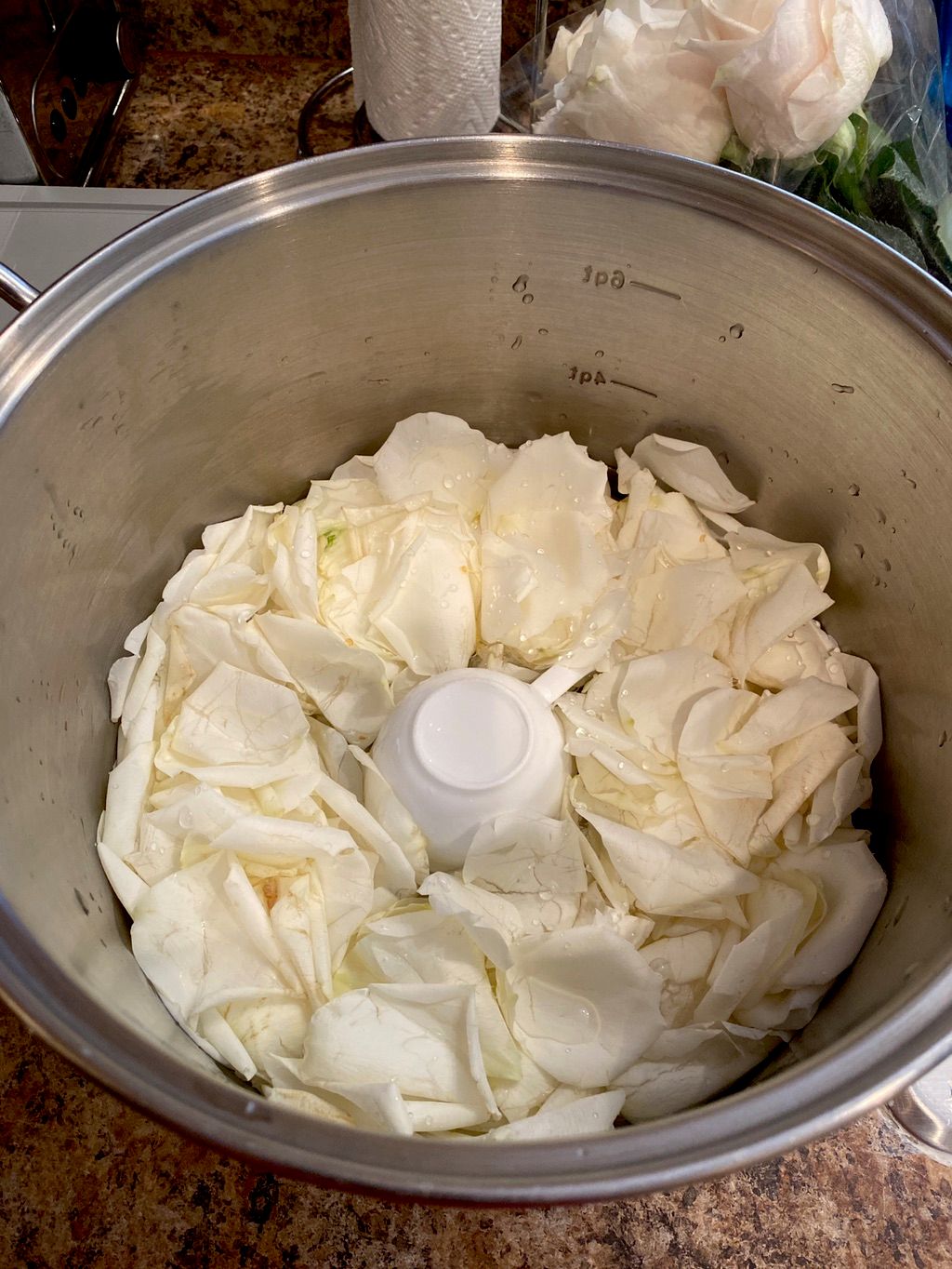 Making White Rose Hydrosol